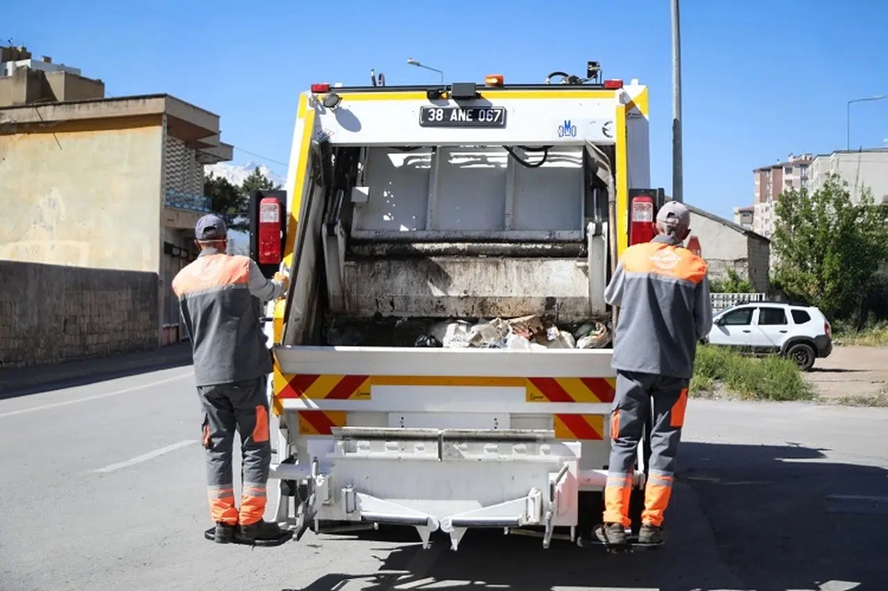 Kayseri Melikgazi'de her gün tertemiz mesai