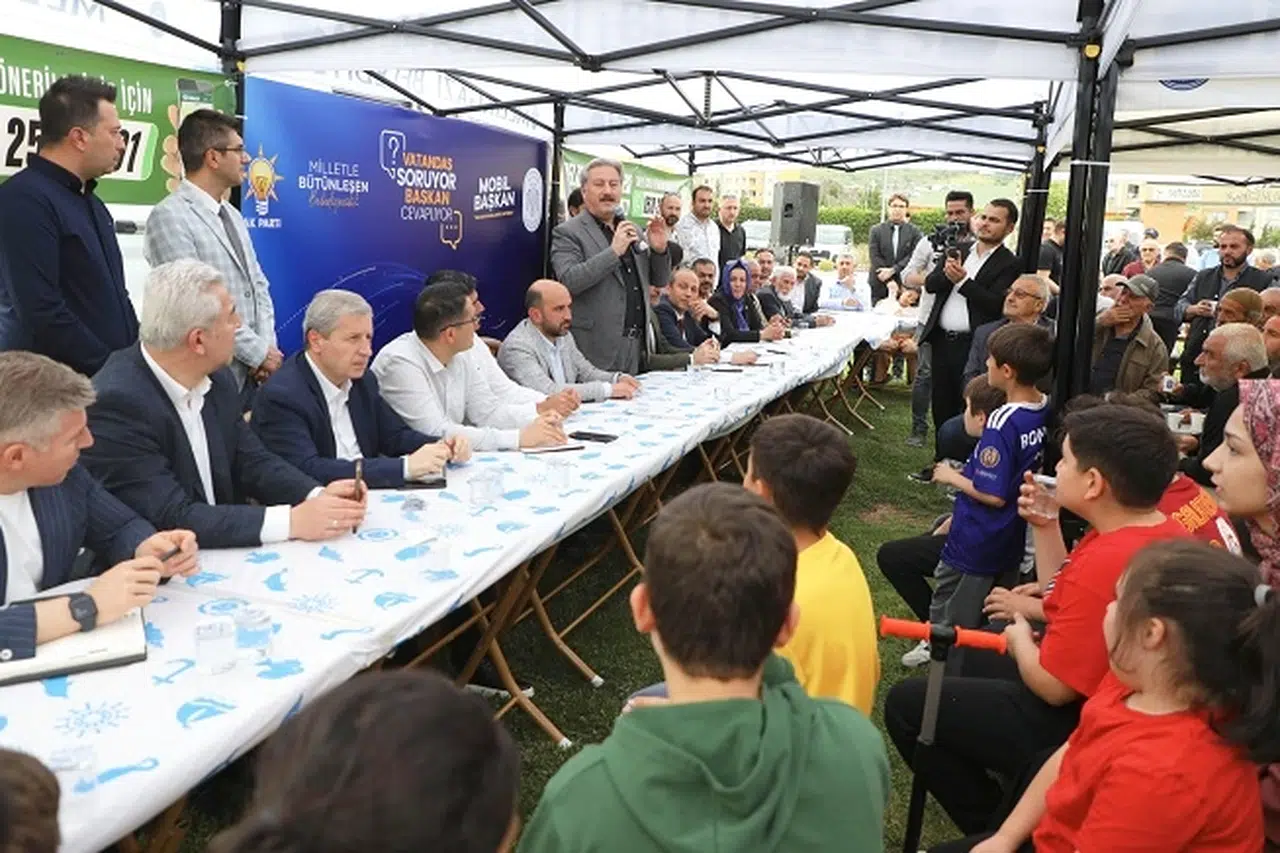 Kayseri Melikgazi'nin mobil başkanı Altınoluk'tan