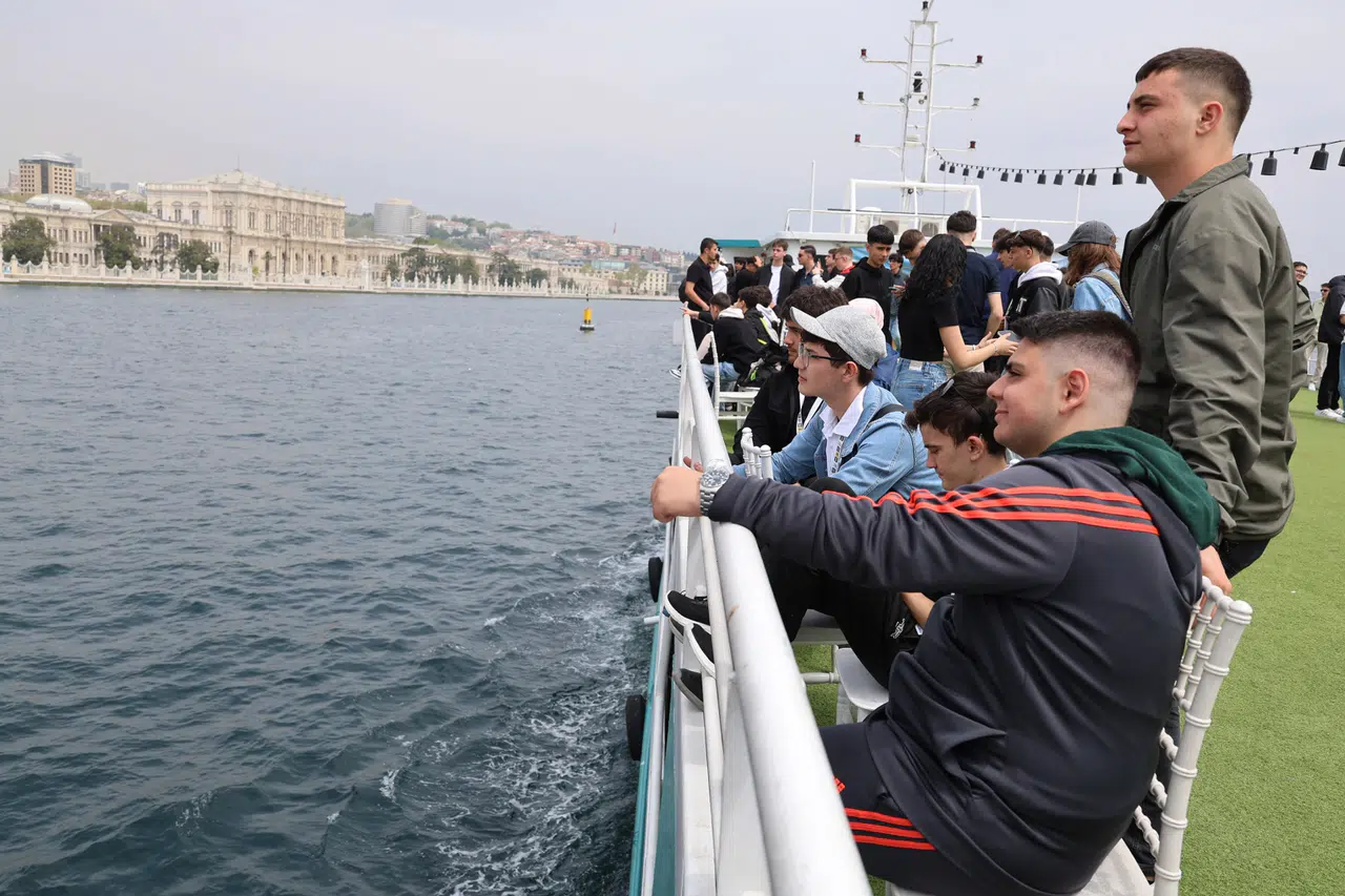 Konyalı gençler İstanbul gezisinde