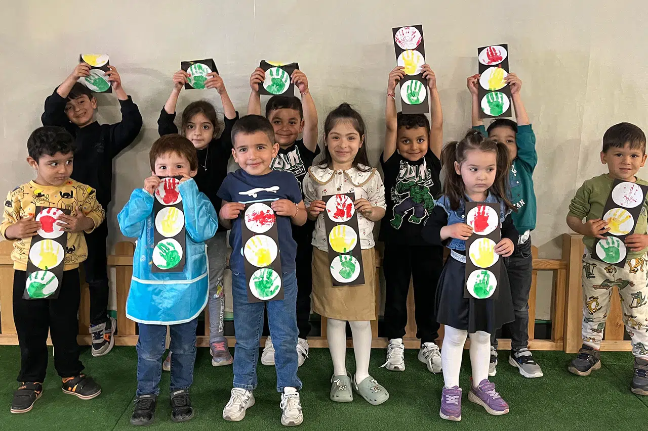 Trafik kurallarını Kocaeli'de eğlenerek öğrendiler