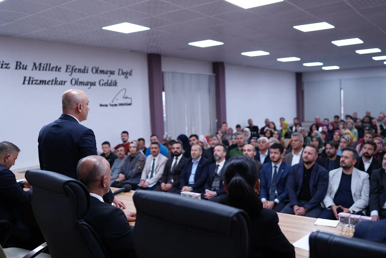 AK Parti Genişletilmiş İlçe Yönetim Kurulu Toplantısı Yapıldı