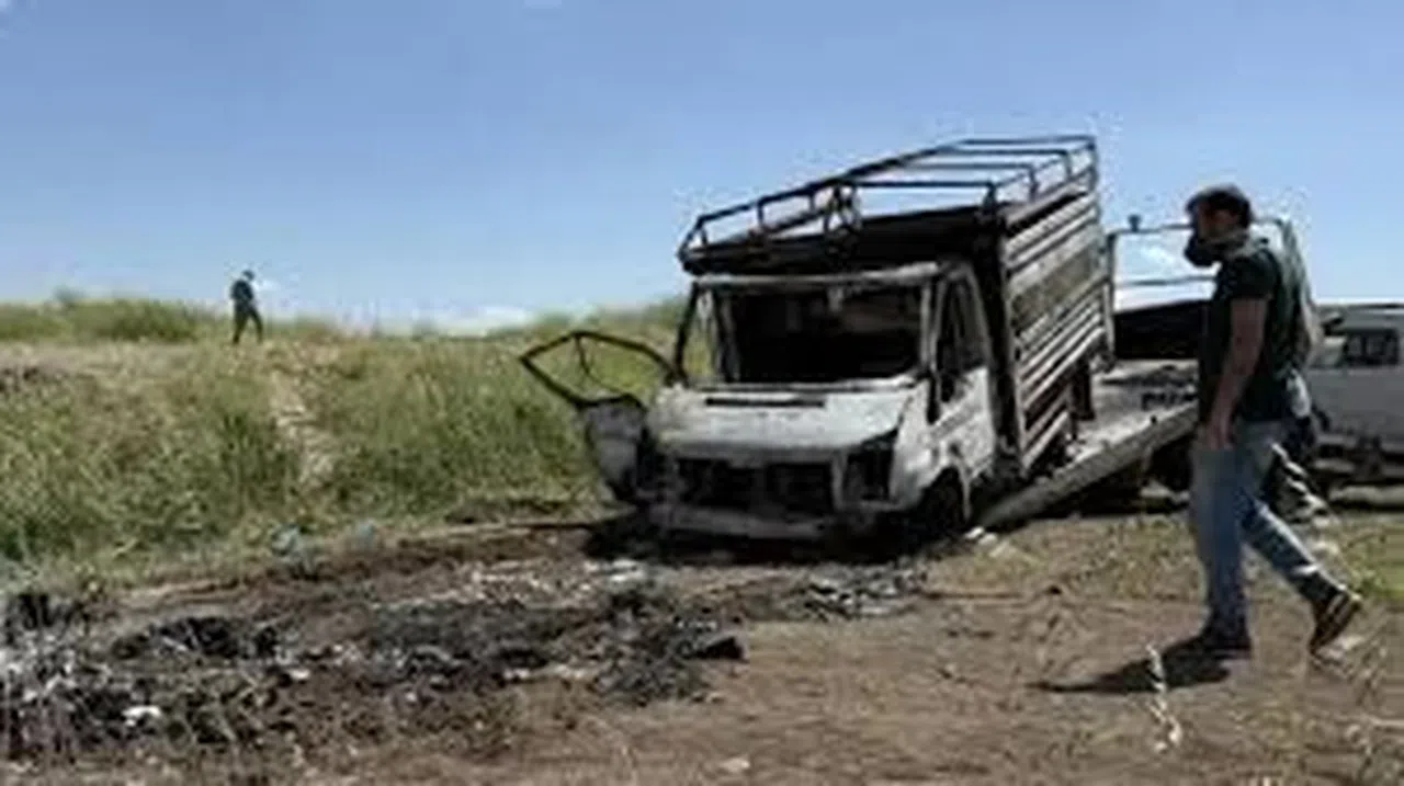 Baba Ve Oğulun Yanmış Cesedi Bulundu