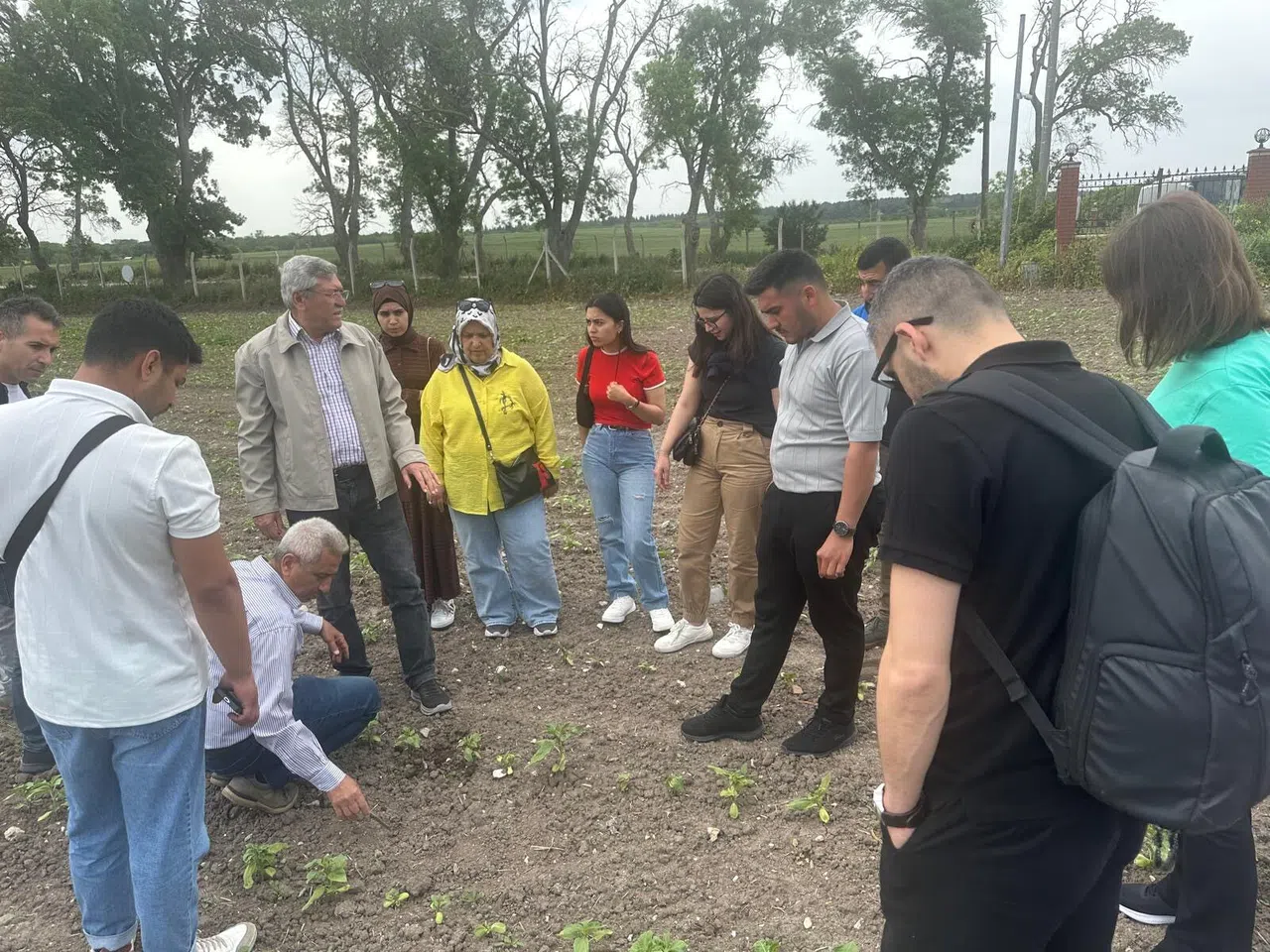 Çiftçiler İnceleme Gezisine Katıldı