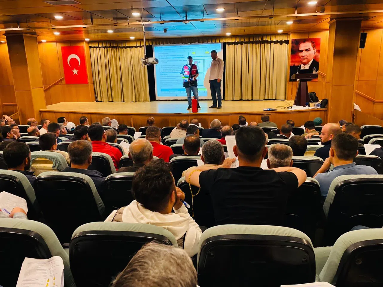 Büyükşehir’den Personellere Temel İş Sağlığı ve Güvenliği Eğitimi