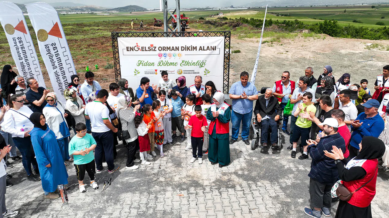 Özel Bireyler Fidan Dikti, Engelsiz Orman Yeşerdi