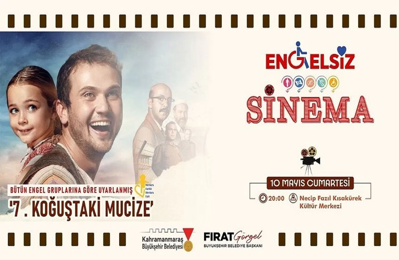 Büyükşehir’den “Engelsiz Sinema”