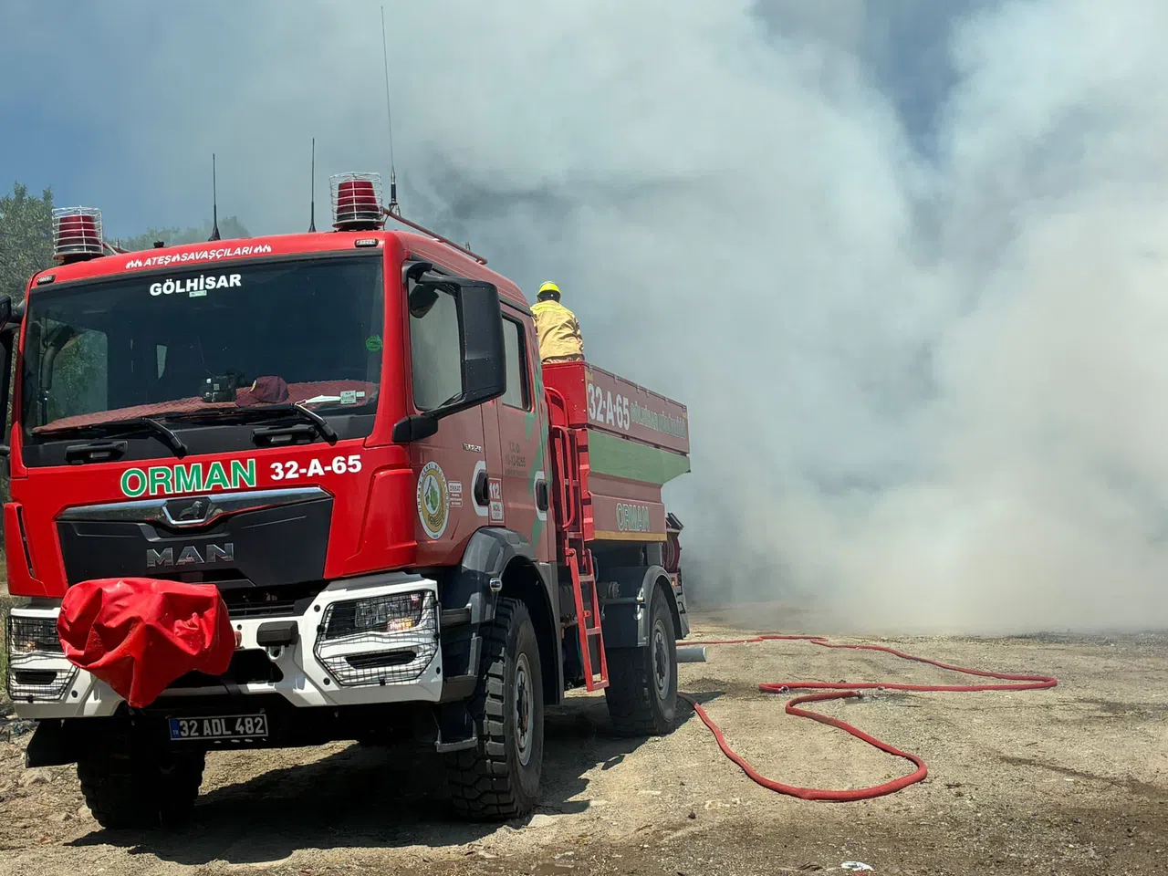 Gerçeğini Aratmayan Orman Yangını Tatbikatı