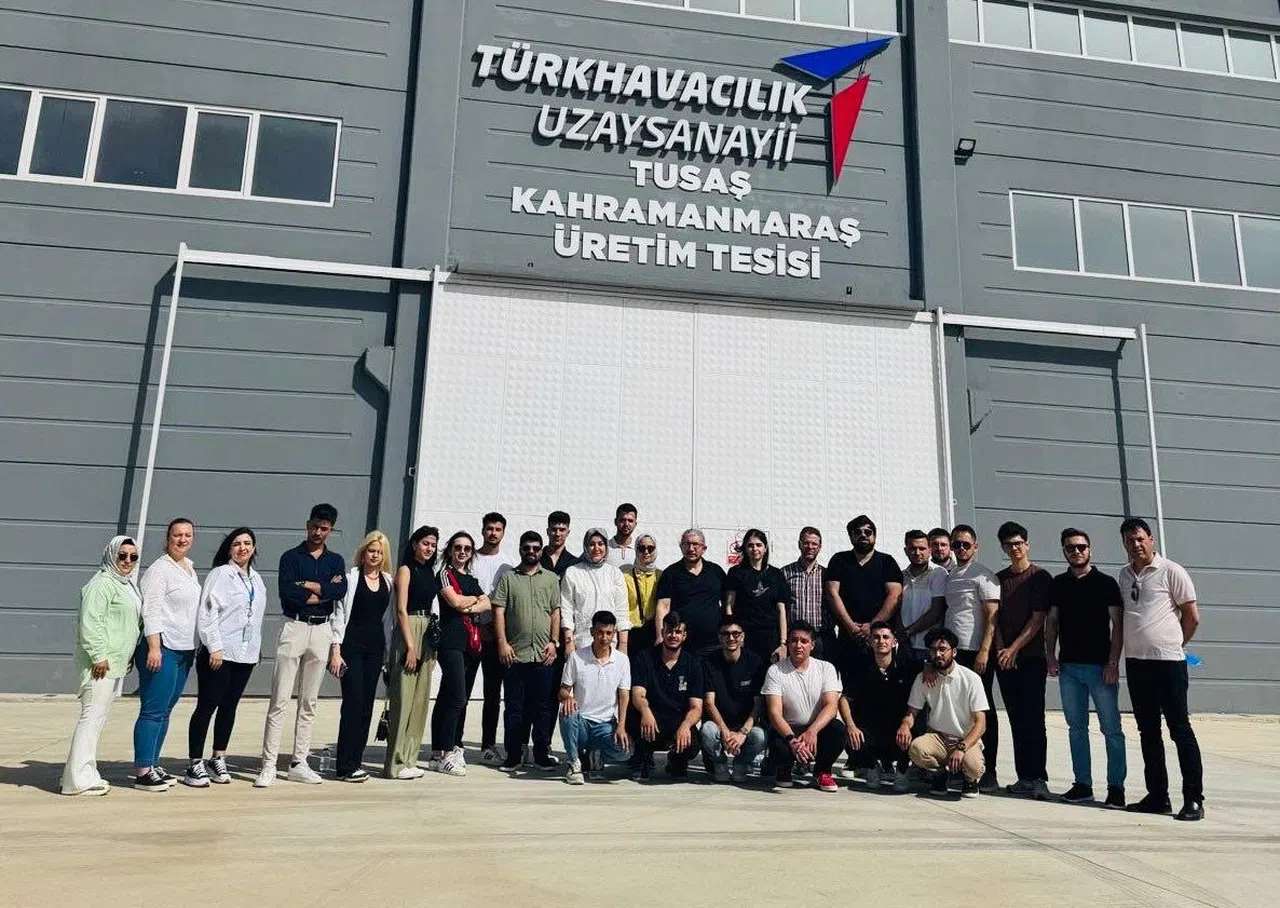 TUSAŞ MYO’dan TUSAŞ Kahramanmaraş Üretim Tesisine Teknik Gezi