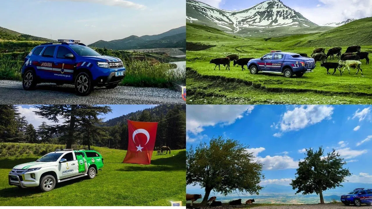 Kahramanmaraş’ta Yeşilin Her Tonu Jandarmanın Koruması Altında