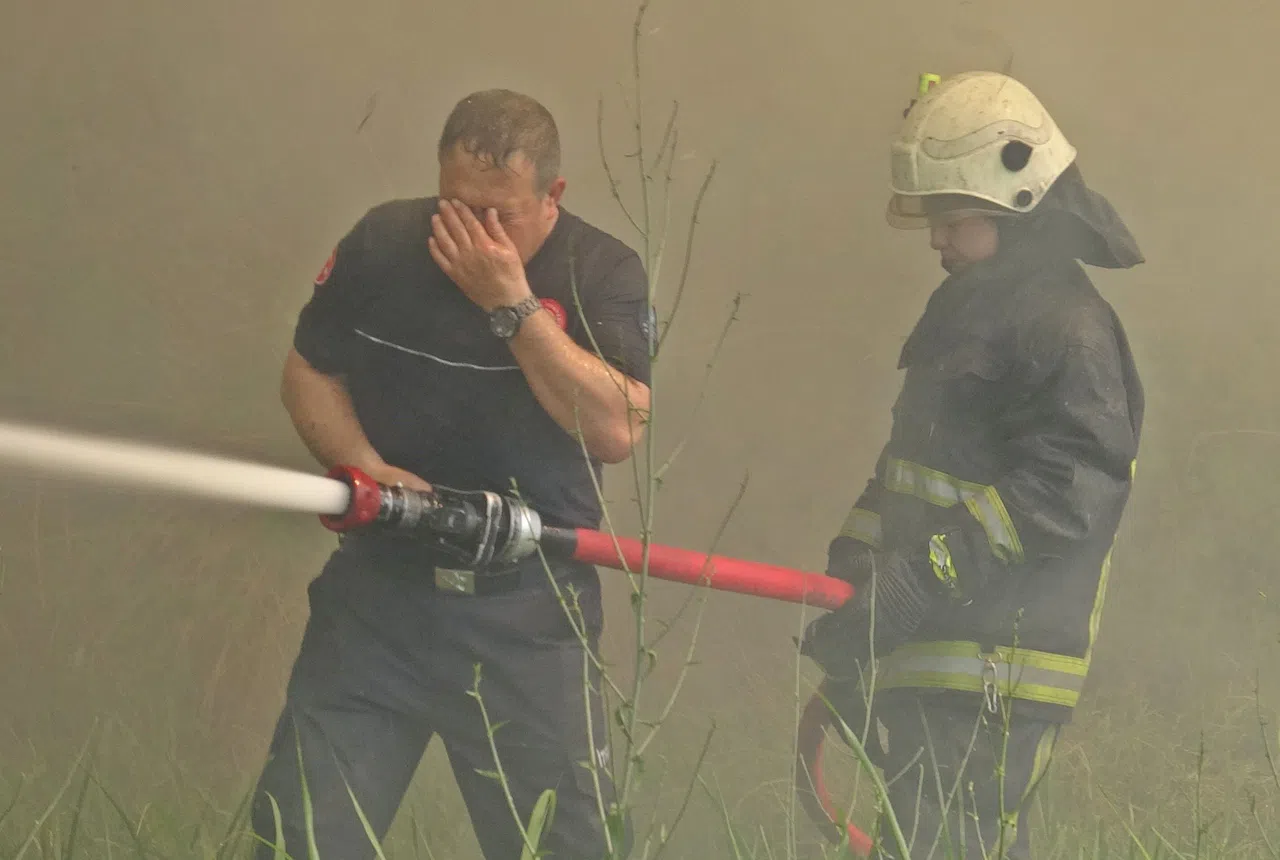 İtfaiye Erleri Alevlerle Burun Buruna Kaldı