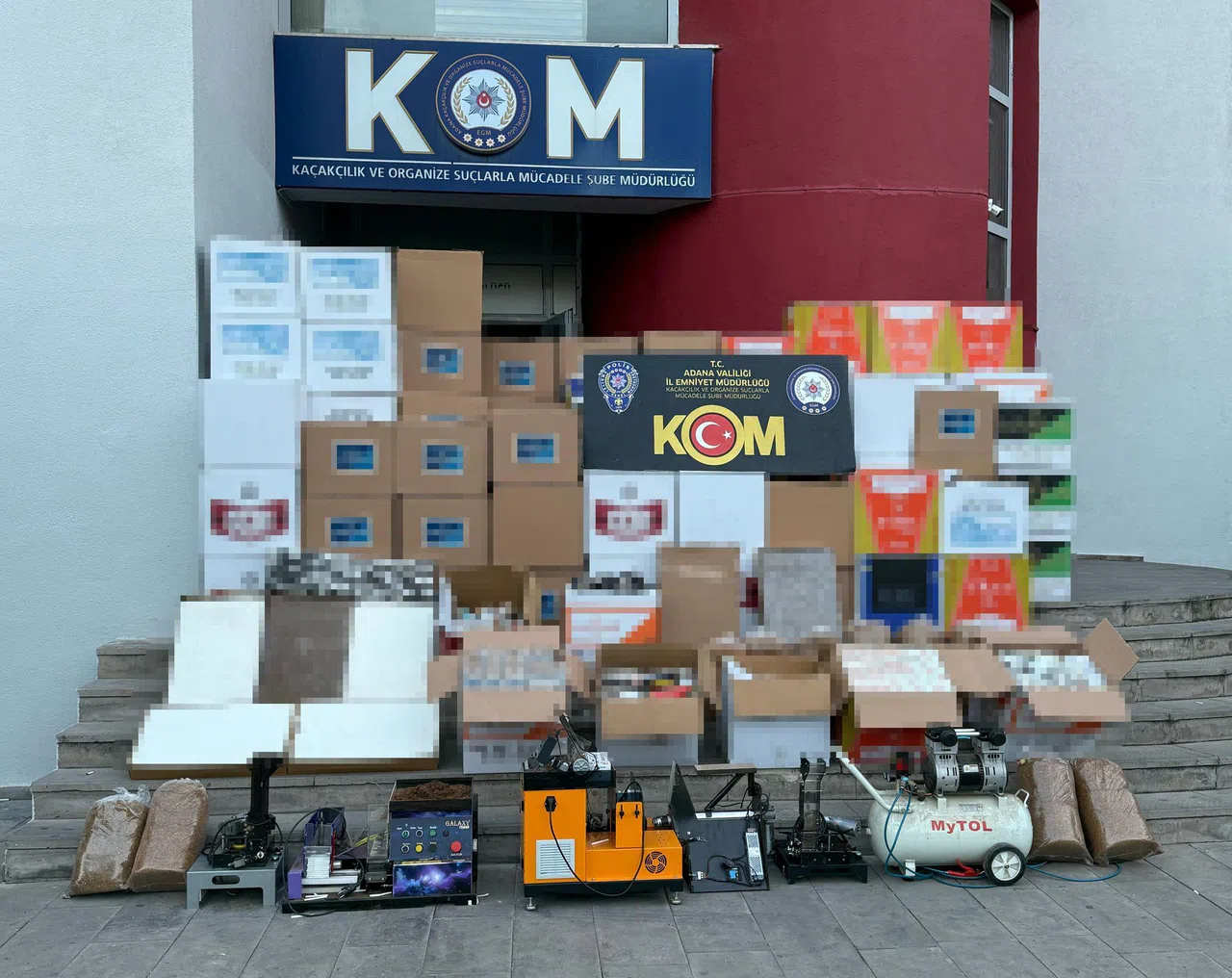 Kaçak Sigara Üreticisi Tutuklandı