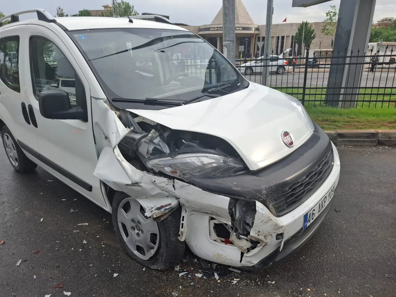 Kahramanmaraş’ta Şiddetli Yağmur Sonrası Trafik Kazası