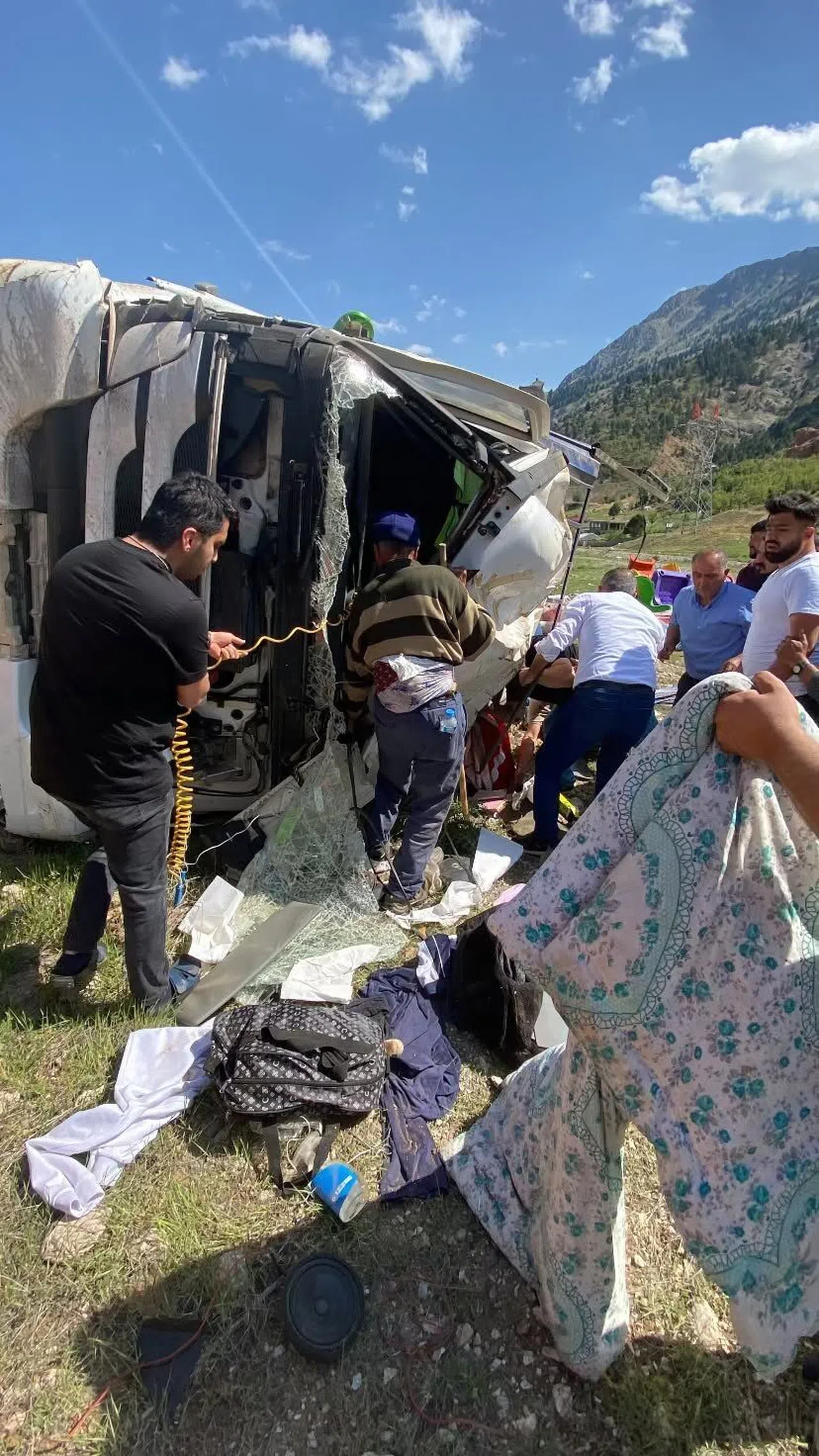 Kahramanmaraş’ta Tır Kaza Yaptı