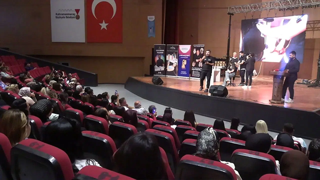 Kahramanmaraş’ta Güzellik Sektörü Eğitimi Düzenlendi