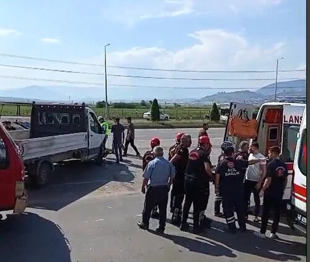 Çağlayancerit’te Trafik Kazası: Bir Kişi Yaralandı