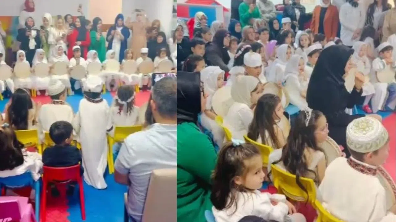 Minik Yürekler Kur’an’la Buluştu: 4-6 Yaş Kur’an Kursunda Gurur Günü