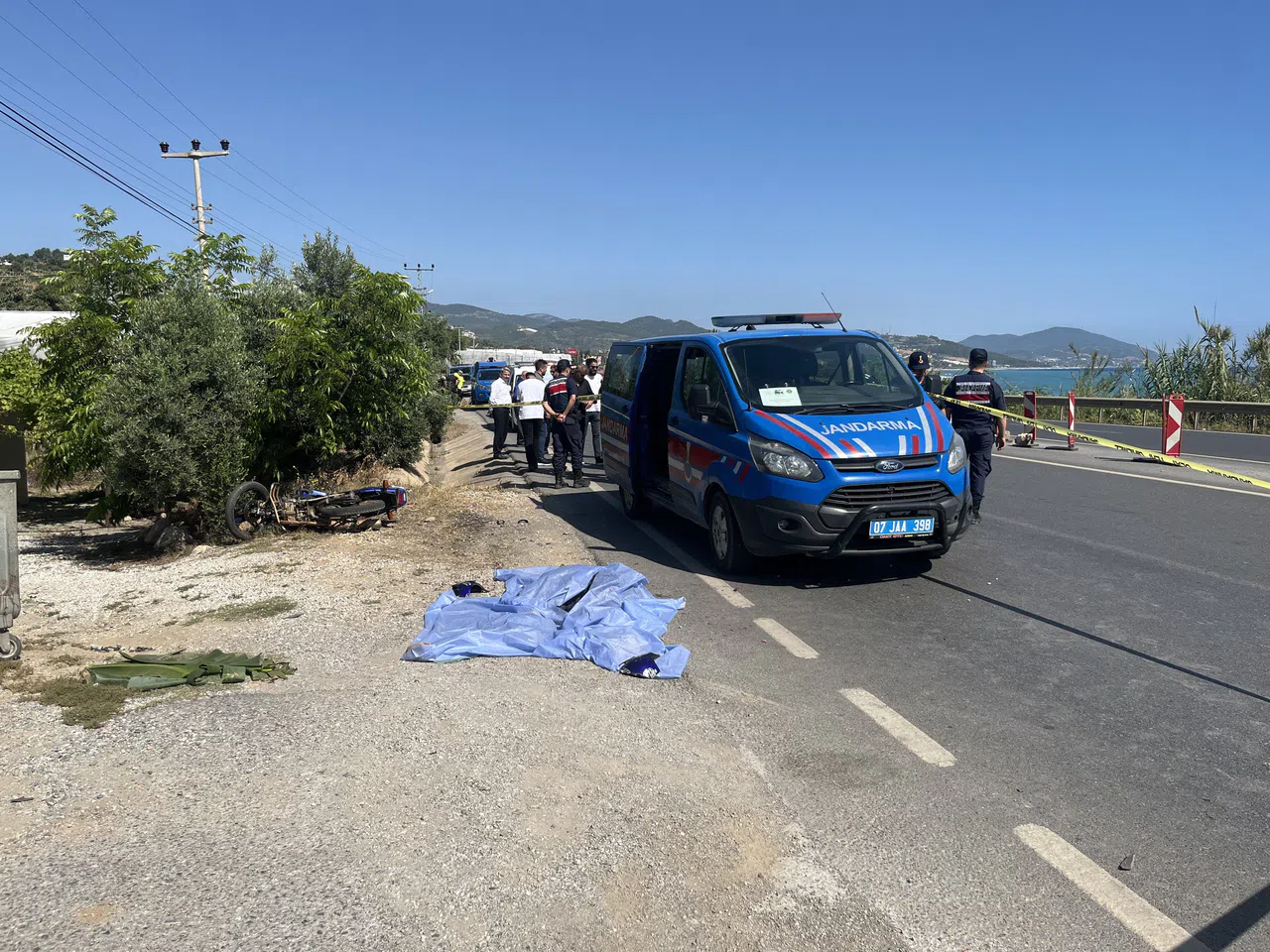 Motosiklet Kazası : 1 Ölü