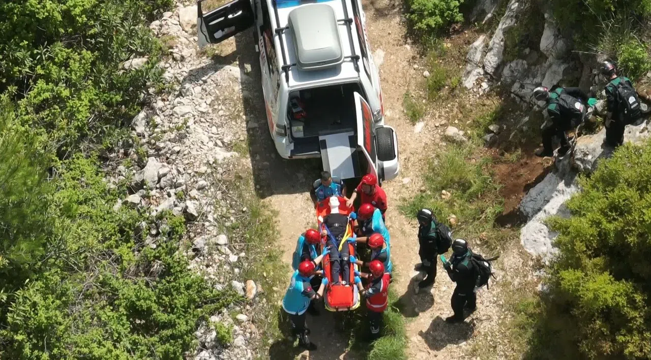 Orman Yangını Tatbikatında Saniyelerle Yarıştılar