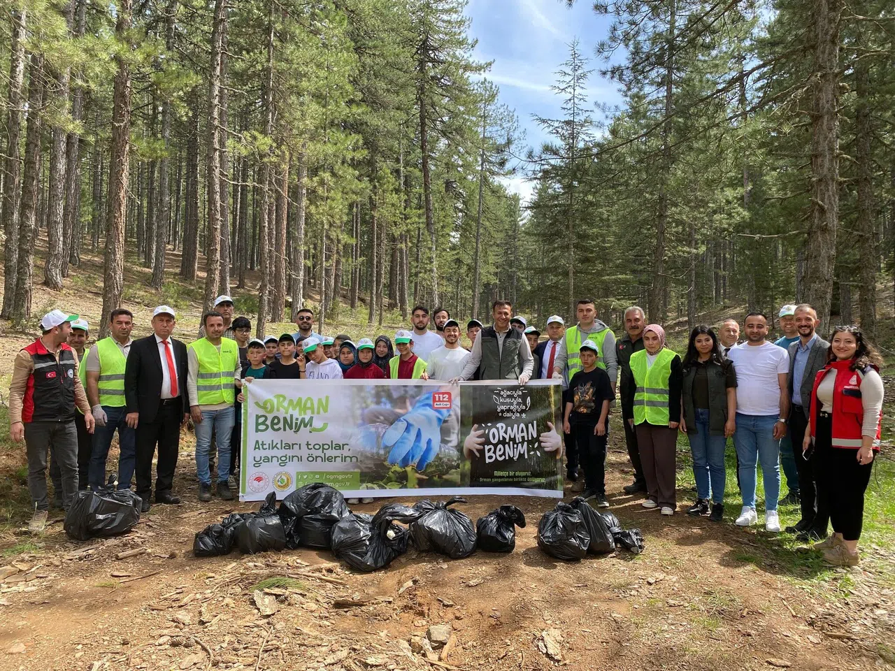Ormanda Temizlik Yapıldı