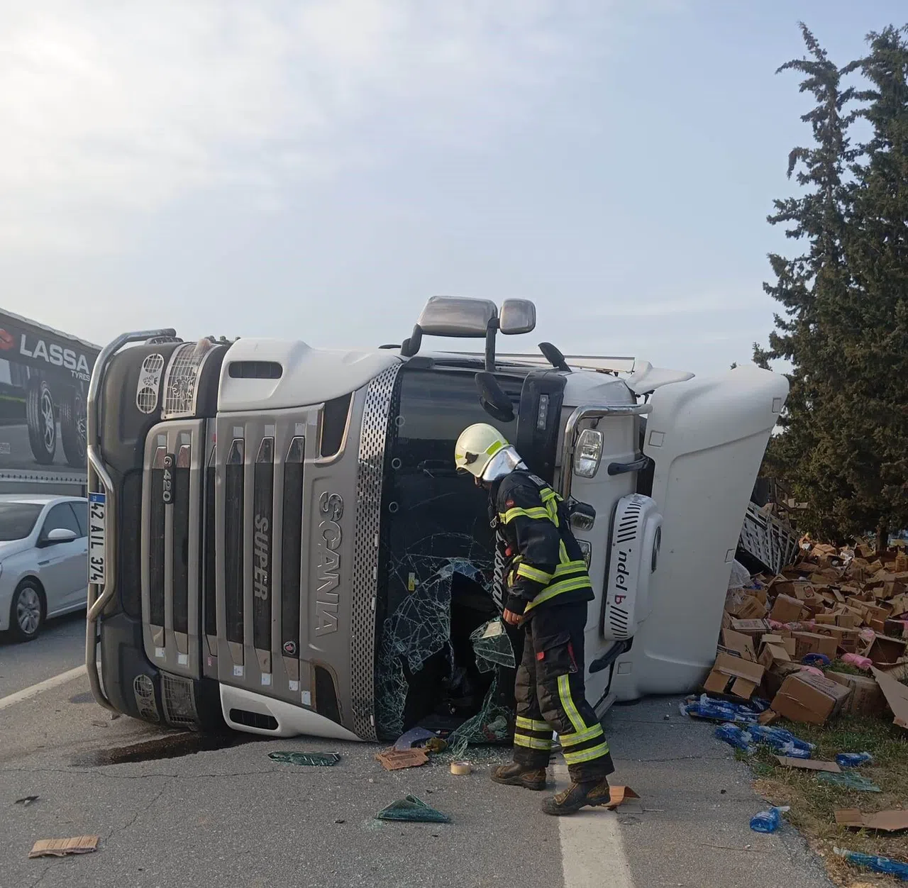 Otoyol Savaş Alanına Döndü