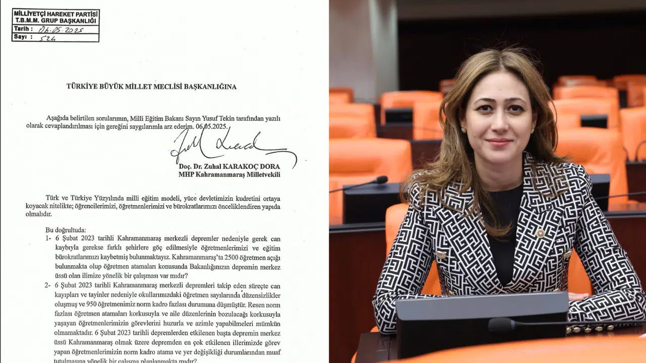 Vekil Dora, Bakan Tekin’e Öğretmen Atamalarını Sordu