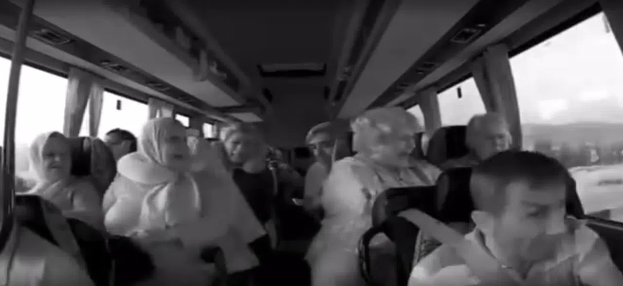 Şarampole Devrilen Otobüsün Görüntüleri Ortaya Çıktı