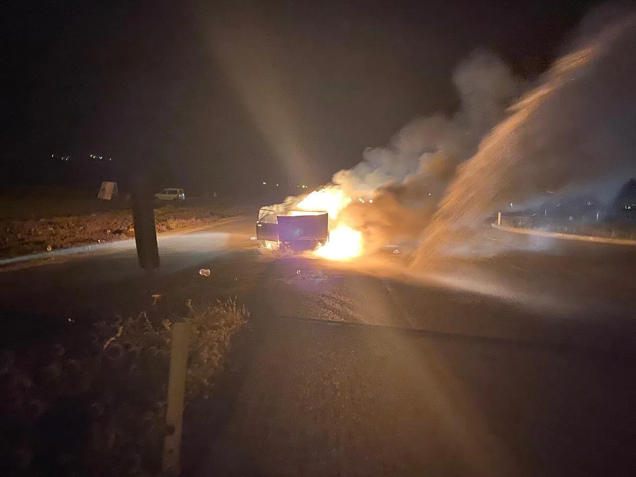 Seyir Halinde ki Tofaş Alevlere Teslim Oldu