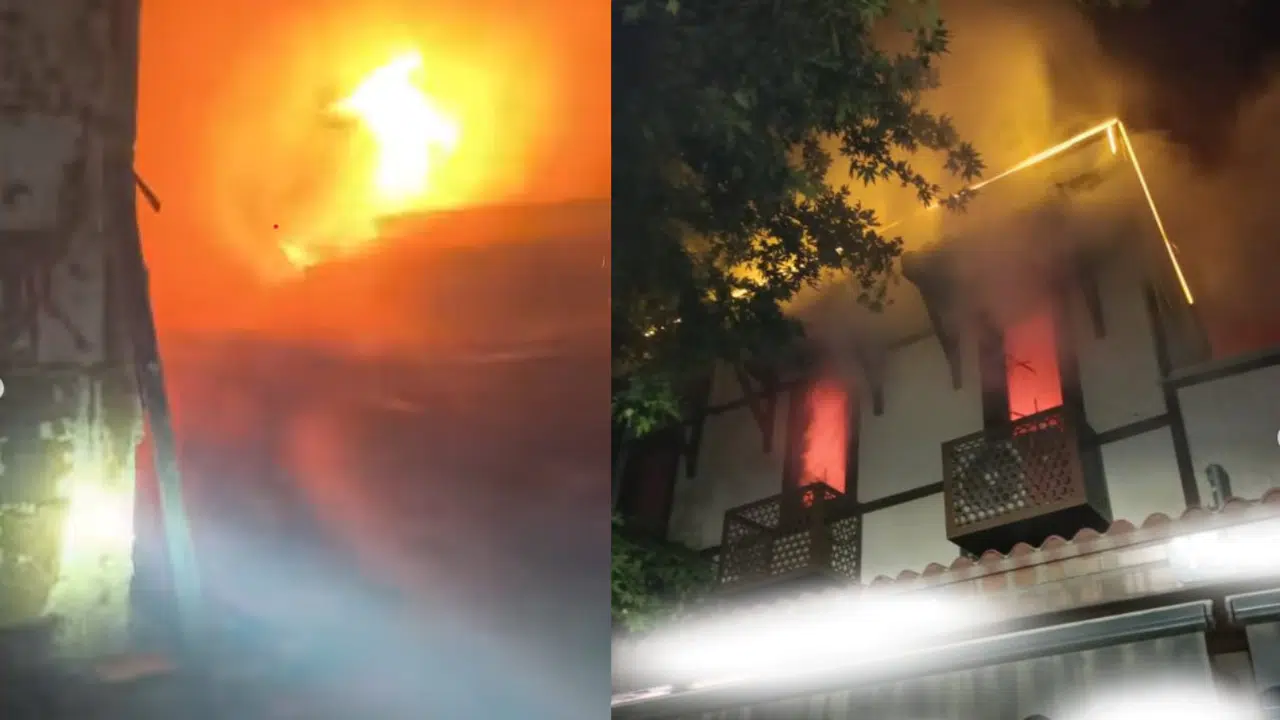 Kahramanmaraş’ta İş Yeri Alevlere Teslim Oldu