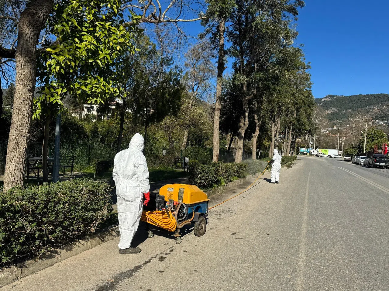 Yeşil Alanlarda Zirai Mücadele