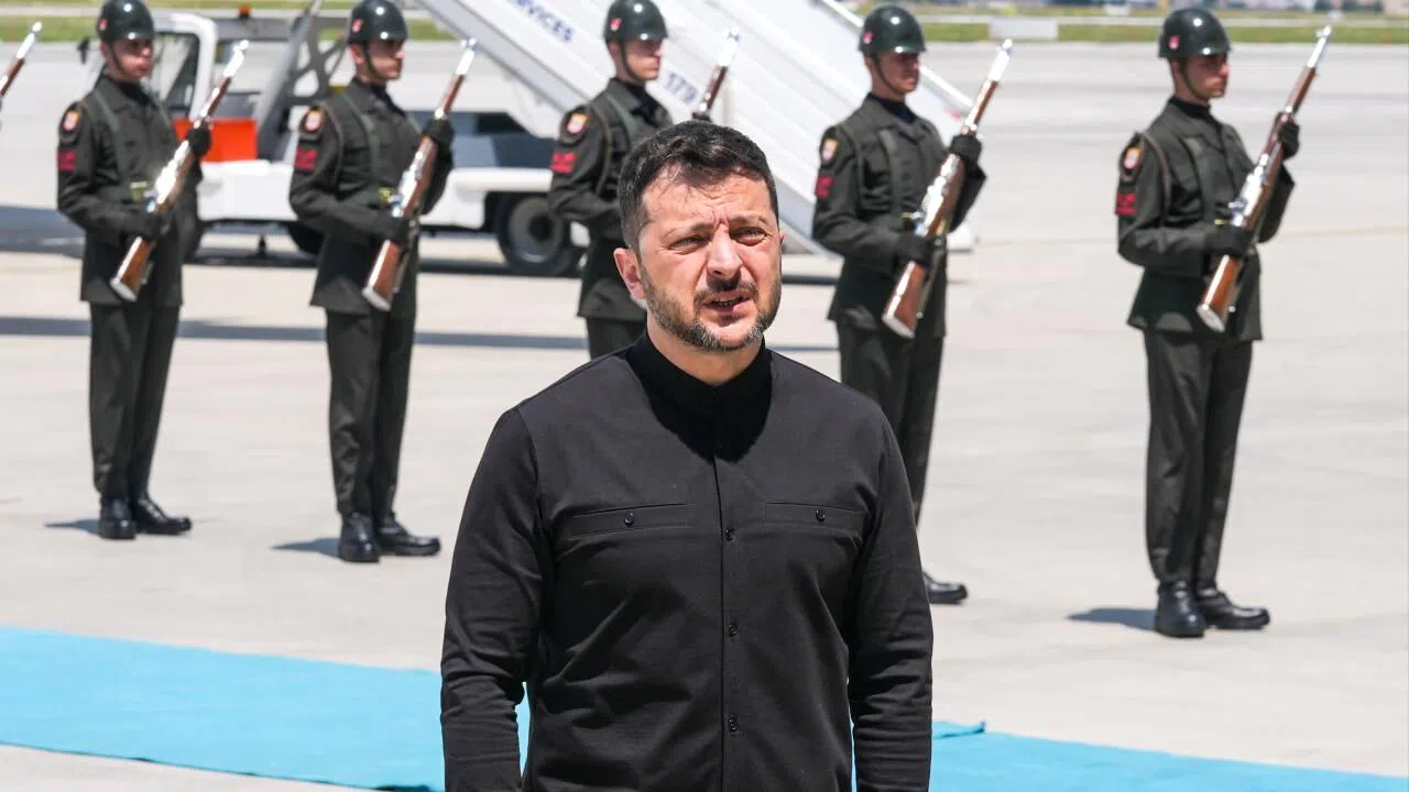 Ukrayna Devlet Başkanı Zelenski Ankara’da