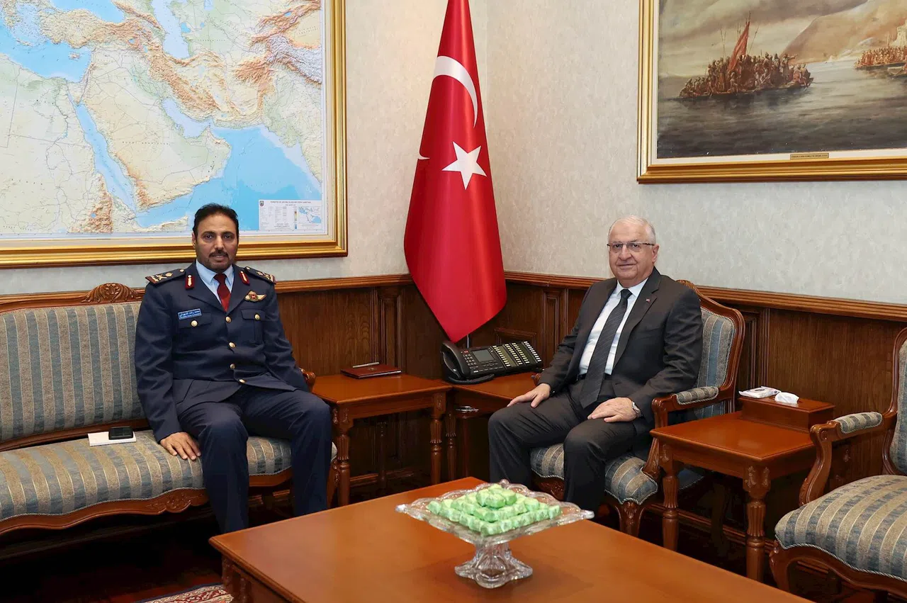 Bakan Güler, Katar Askerî Ataşesi Al-Shahwani’yi Kabul Etti