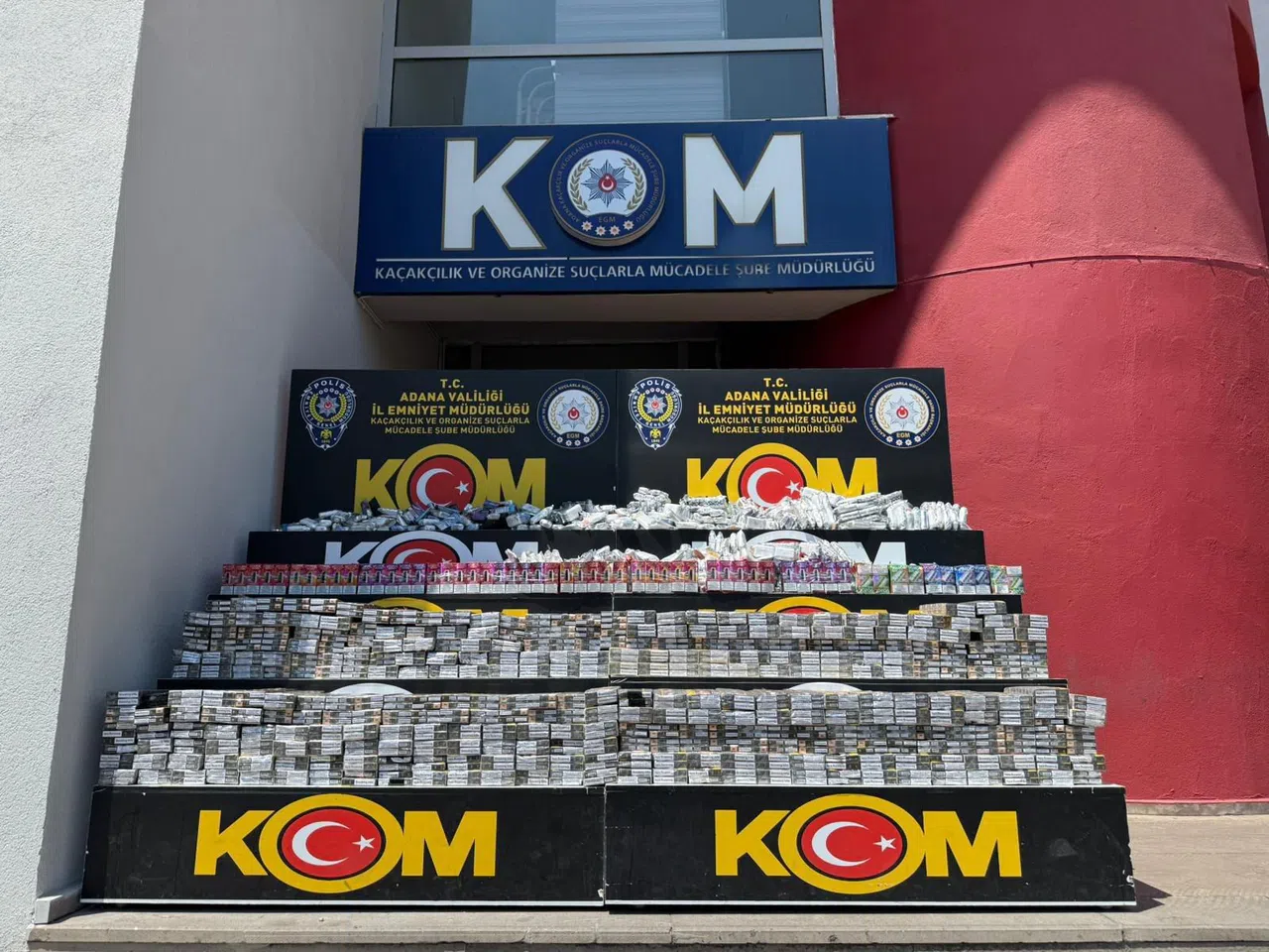 1 Milyon Liralık Kaçak Sigara Operasyonu: 2 Tutuklama