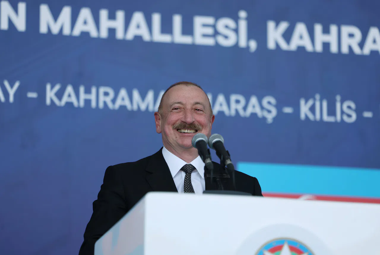 Cumhurbaşkanı Aliyev, “Kadim Türk Toprağı Kahramanmaraş’ta Olmaktan Mutluluk Duyuyorum”
