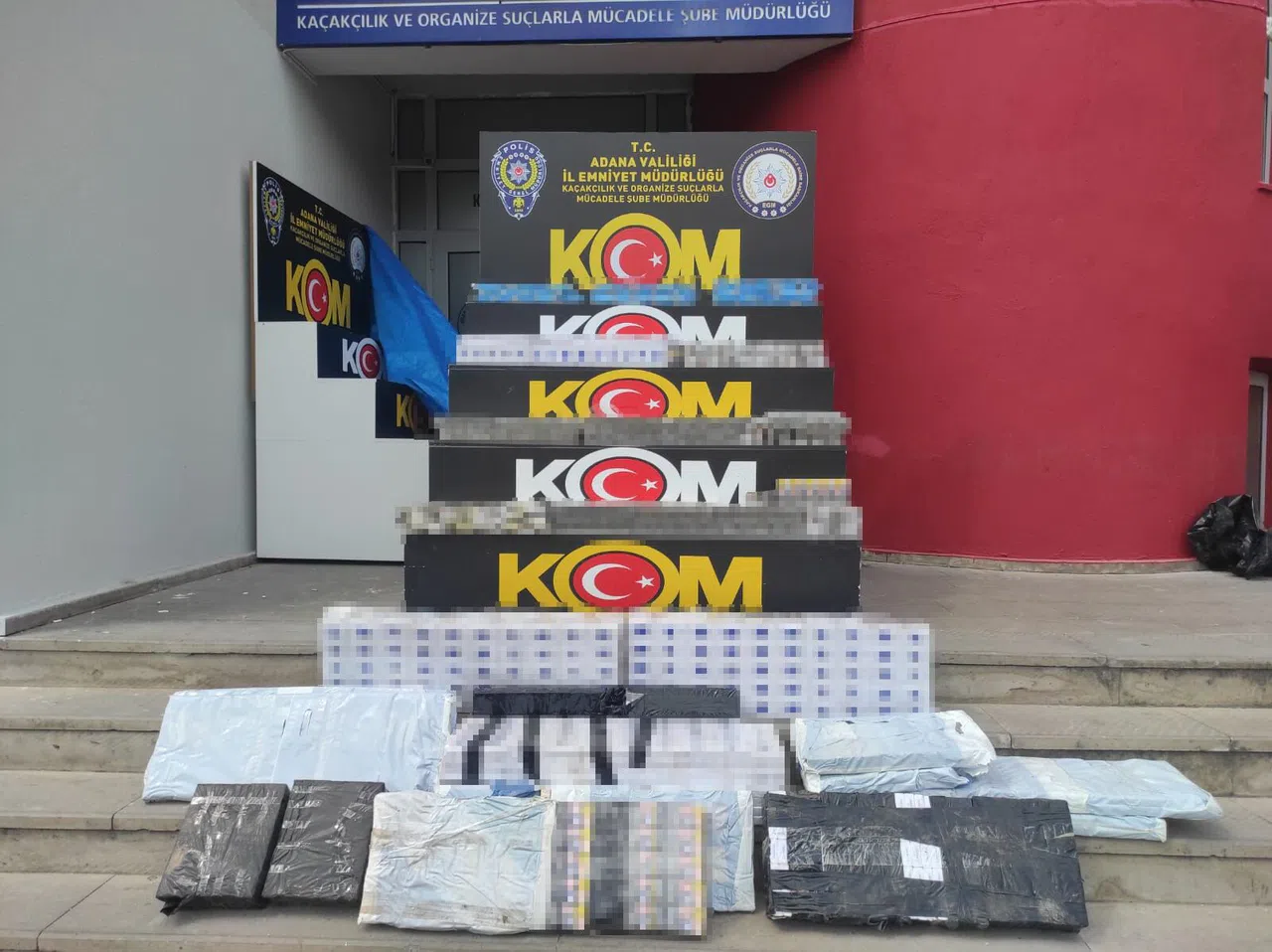 9 Bin 750 Paket Kaçak Sigara Ele Geçirildi