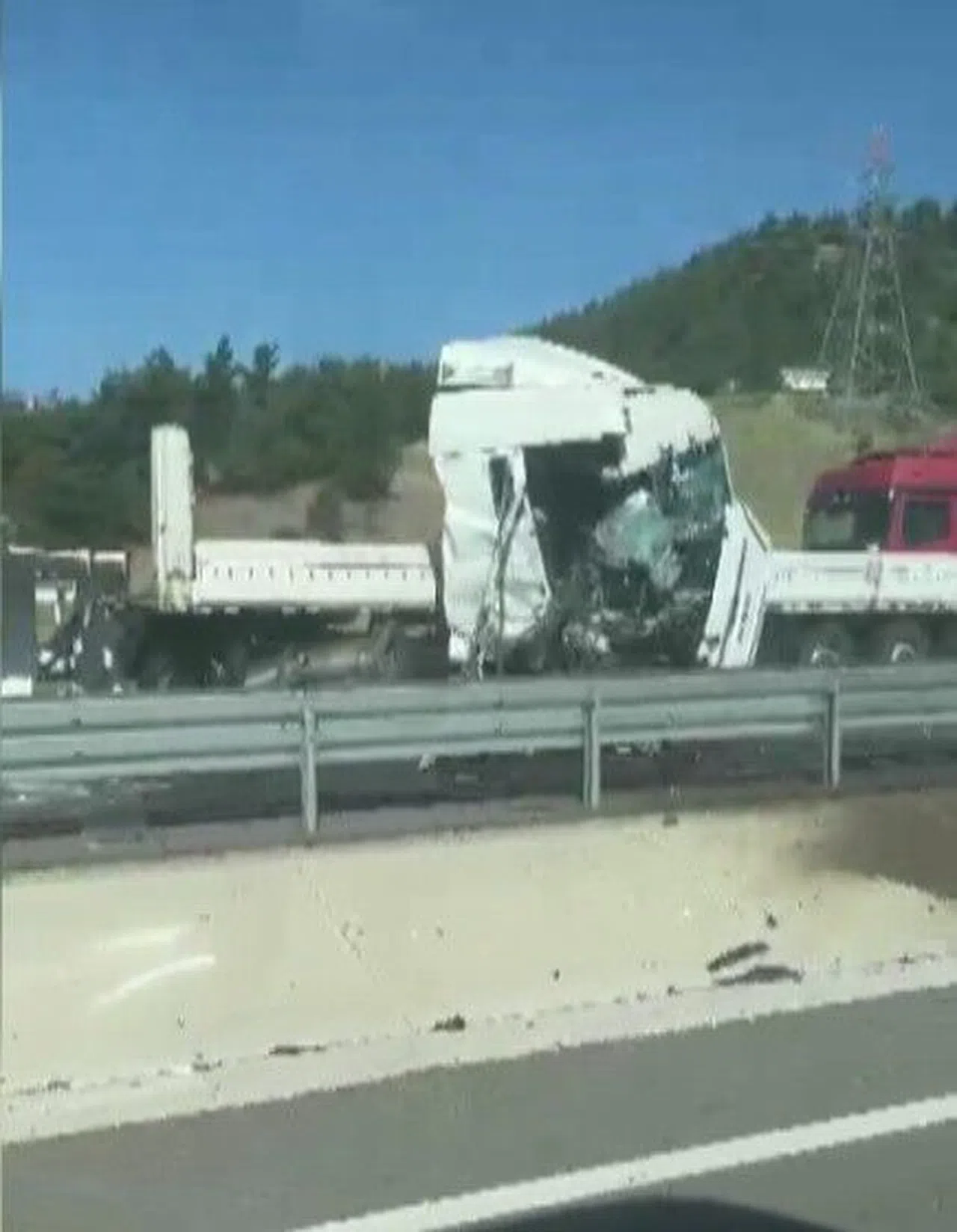 Kahramanmaraş'ta tır kazası: 1 yaralı