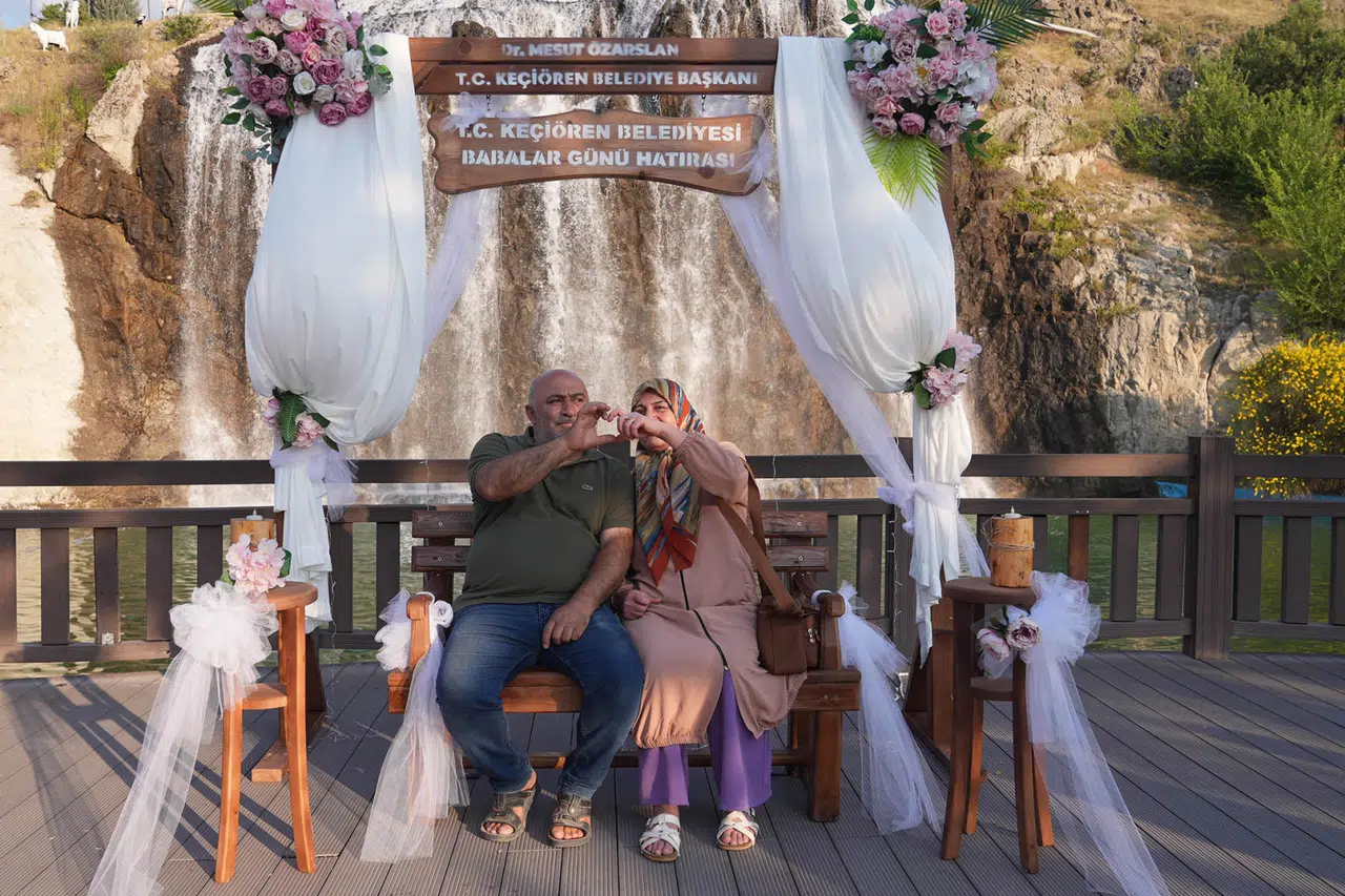 Ankara Keçiören'de babalara özel çekim alanı