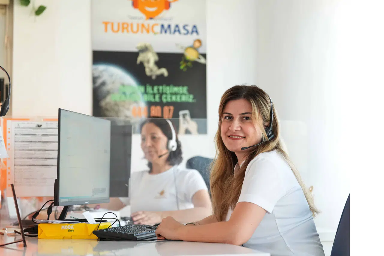 Antalya Muratpaşa'da Turunç Masa 21 bin 478 çağrı yanıtladı