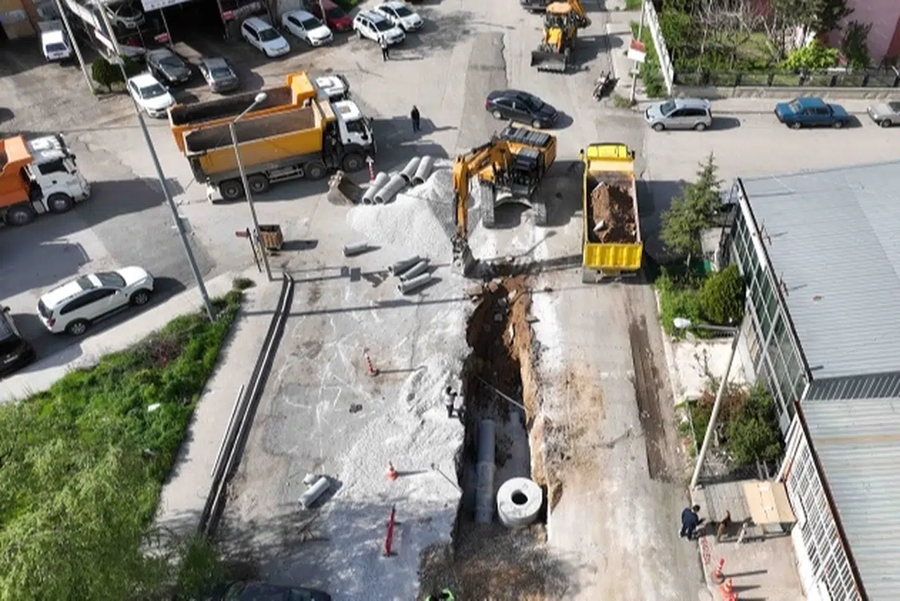 Karacaören Sanayi Sitesi’nin altyapısı yenileniyor
