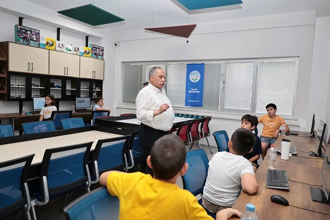 Kayseri Talas'tan geleceğin mucitlerine kamp