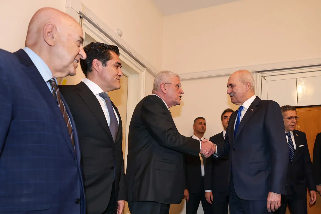 Kurtulmuş'tan Dervişoğlu'na ziyaret... Terörsüz Türkiye Komisyonu şeffaf olacak