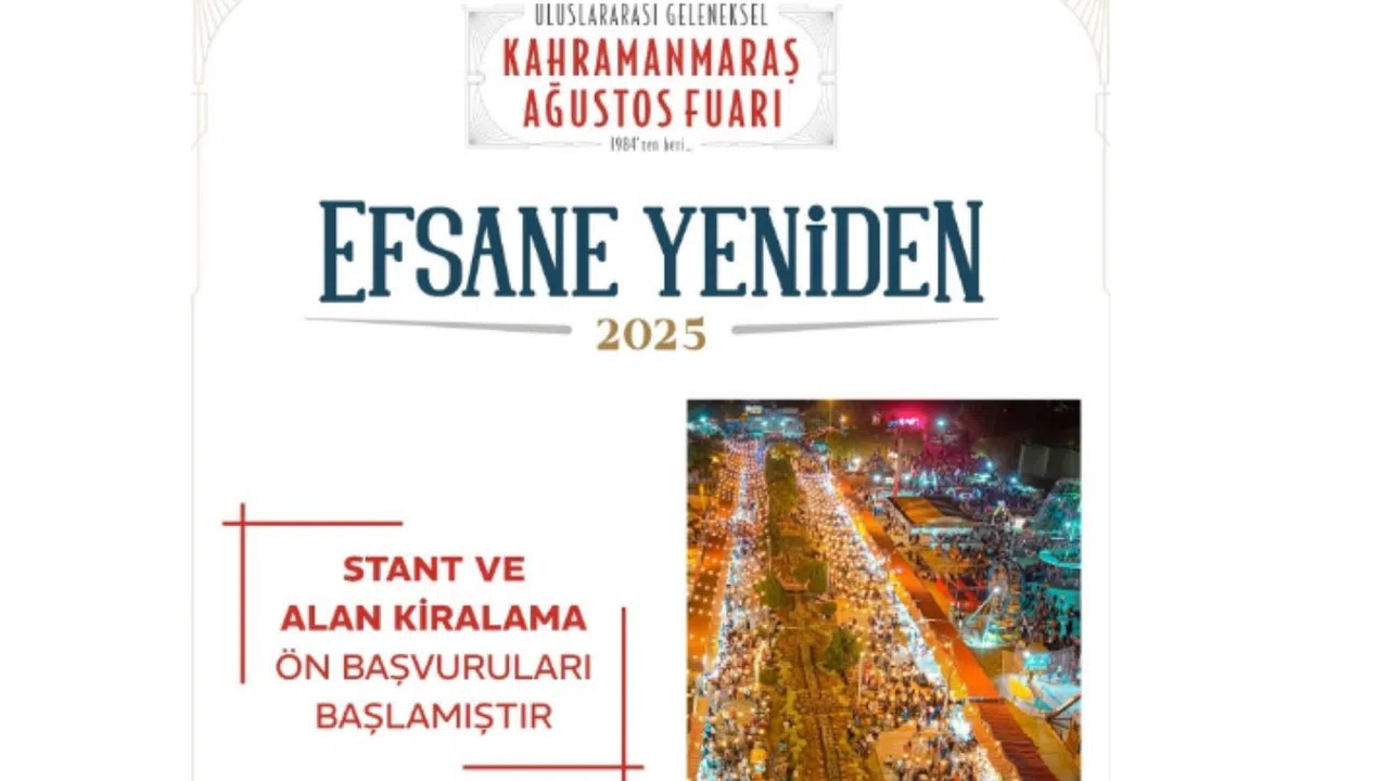 Kahramanmaraş Efsanesi: Ağustos Fuarı İçin Geri Sayım Başladı