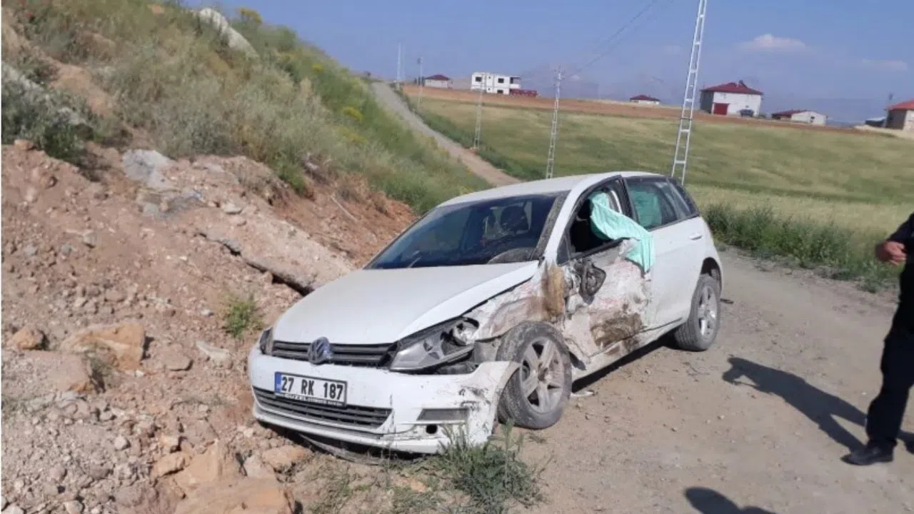 Kahramanmaraş’ta Trafik Kazası; 2 Yaralı