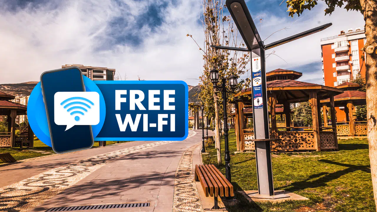 Kahramanmaraş'ta Ücretsiz Wifi Noktaları