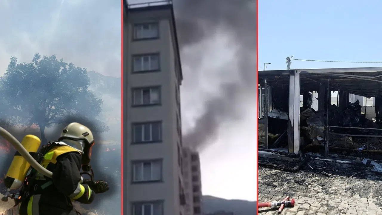 Kahramanmaraş’ta Yangın Üstüne Yangın: 3 Ayrı Noktada Alevler Yükseldi