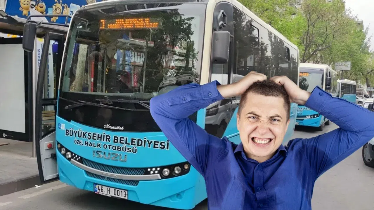 Kahramanmaraş’ta Otobüslerde Klima Sorunu: Vatandaşlar Sıcaktan Bunaldı