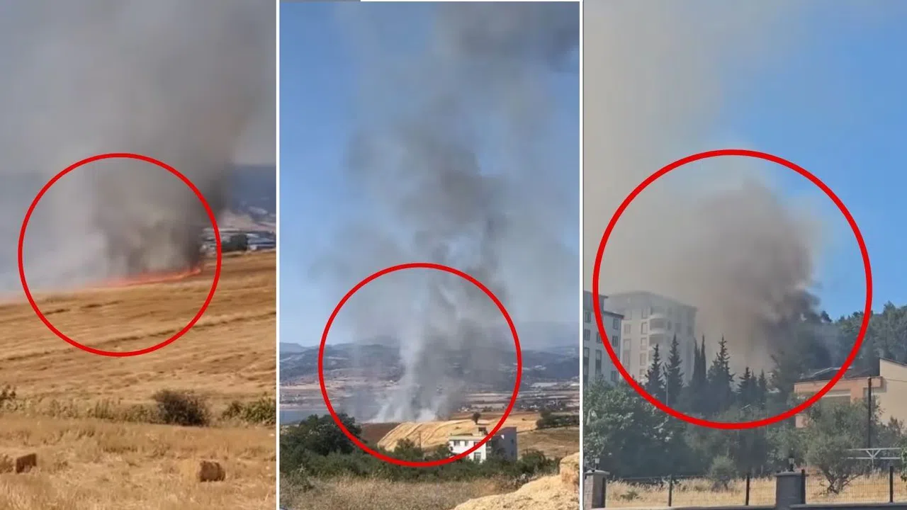 Kahramanmaraş’ta 3 Ayrı Noktada Yangın