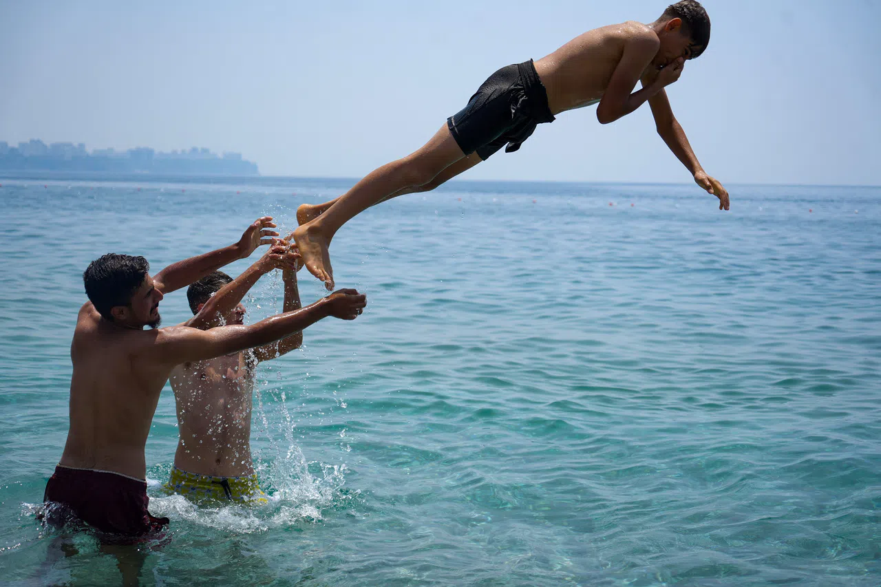 Bayramın İlk Gününde Sahillerde Yoğunluk Oluştu