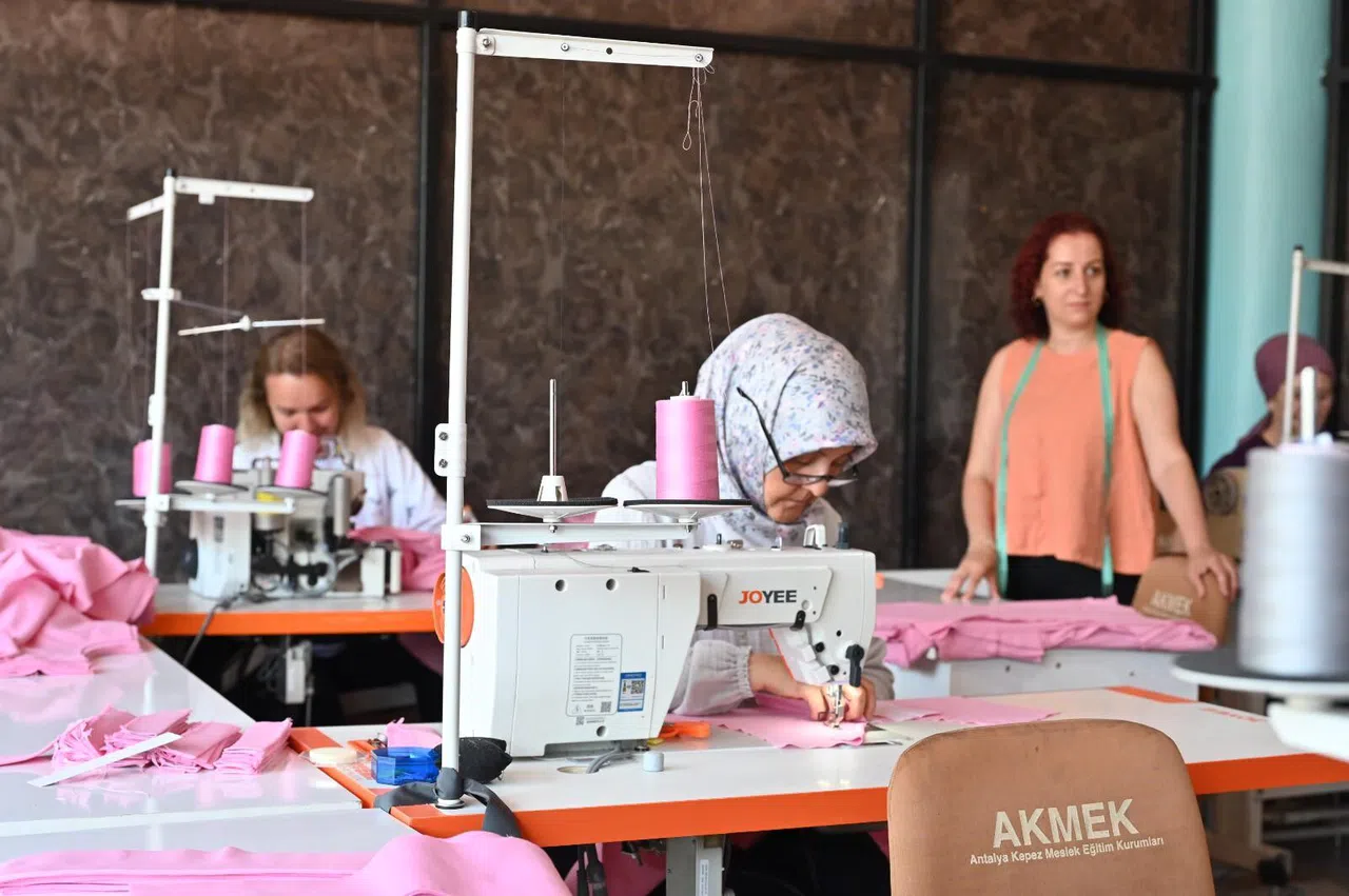 Belediyenin Dikiş Atölyesinde Milyonluk Tasarruf