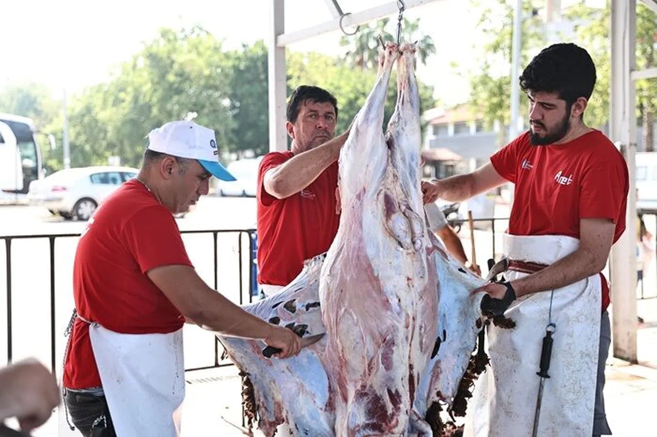 Büyükşehir Belediyesi’nden Hijyenik Ortamda Ücretsiz Kurban Kesim Hizmeti