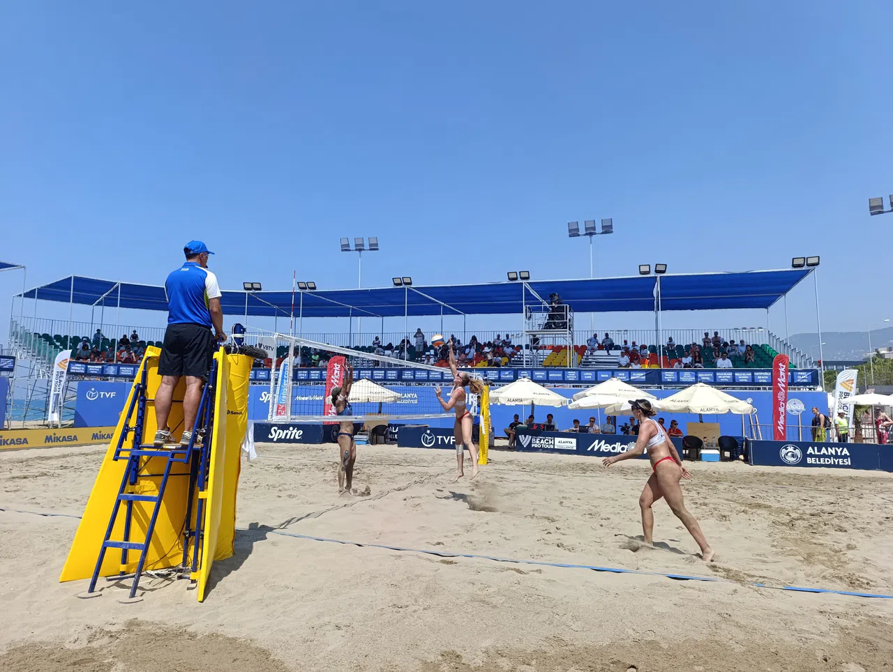 Dünya Plaj Voleybolu Pro Tur'un Alanya Etabı Başladı